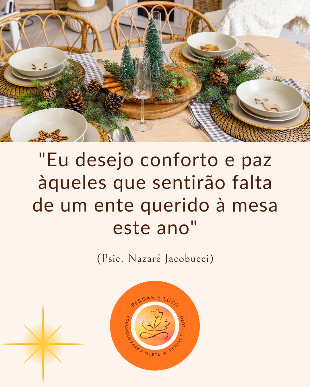 Natal: como lidar com a dor do luto durante as festividades do final do ano  | PERDAS E LUTO, image size:1080x1350